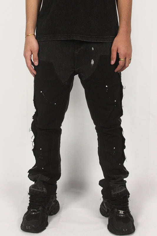 Black Flared Jeans