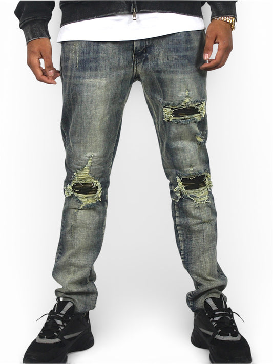 Camo Patch Jeans